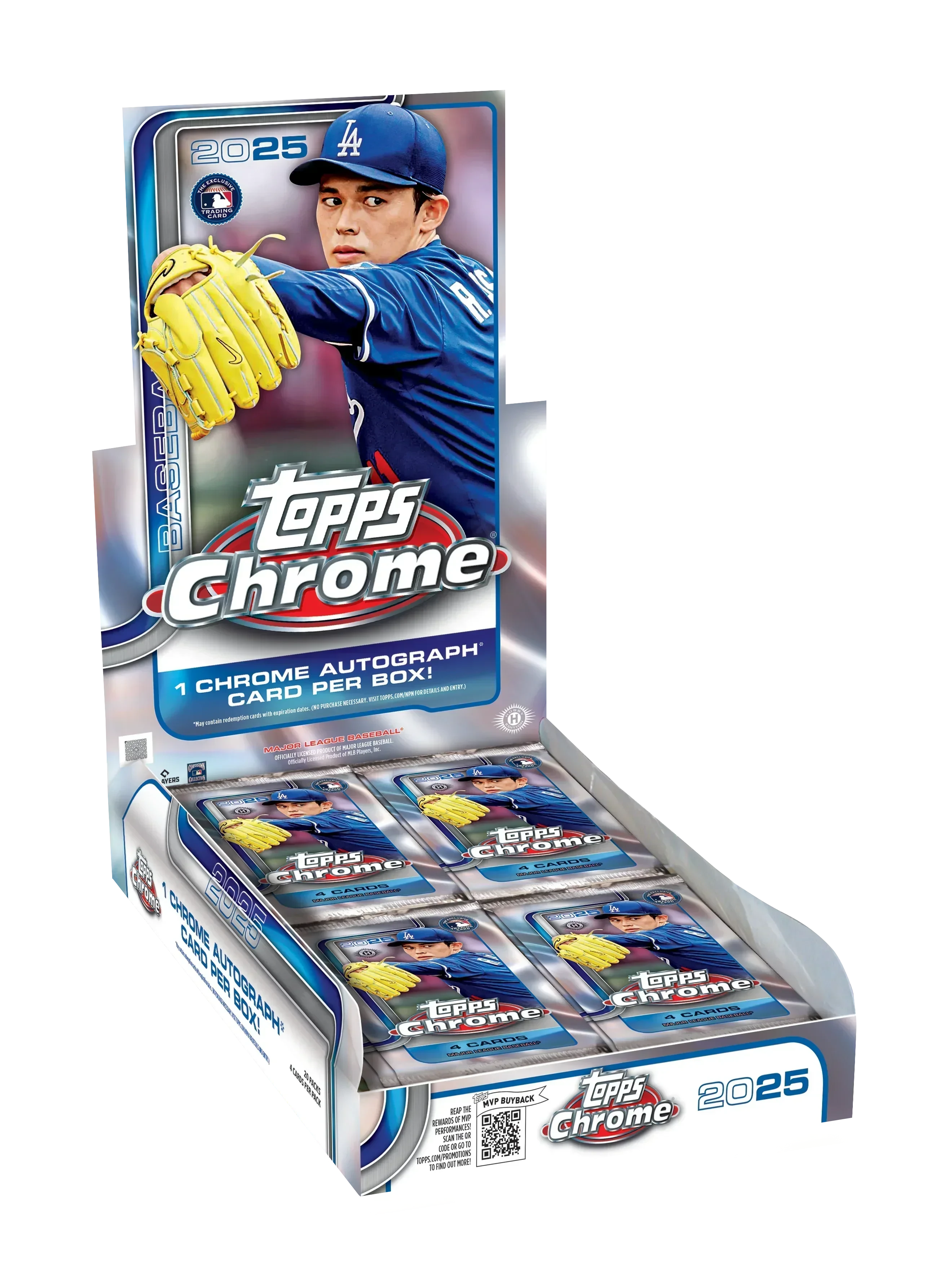 2025 Topps Chrome Baseball - Hobby Box
