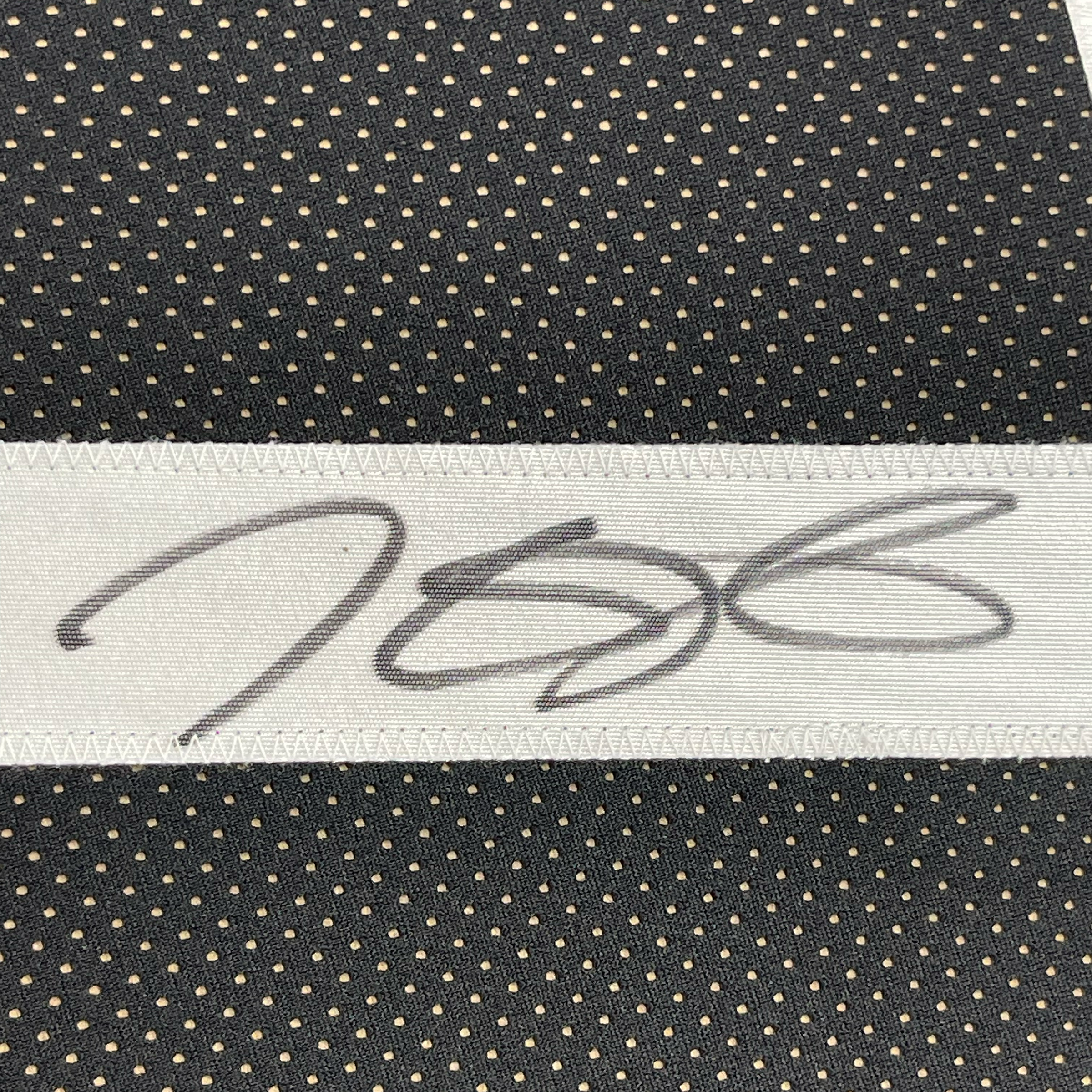 Framed Autographed/Signed Kevin Durant 35x39 Brooklyn Black Basketball Jersey Beckett BAS COA