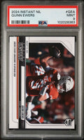 Graded 2024 Panini Instant NIL Quinn Ewers #QEA Rookie RC Football Card PSA 9 Mint