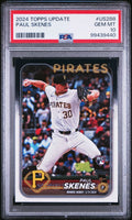Graded 2024 Topps Update Paul Skenes #US288 Rookie RC Baseball Card PSA 10 Gem Mint
