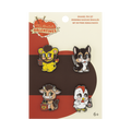 VILLAINOUS VALENTINES 4-PACK PIN SET