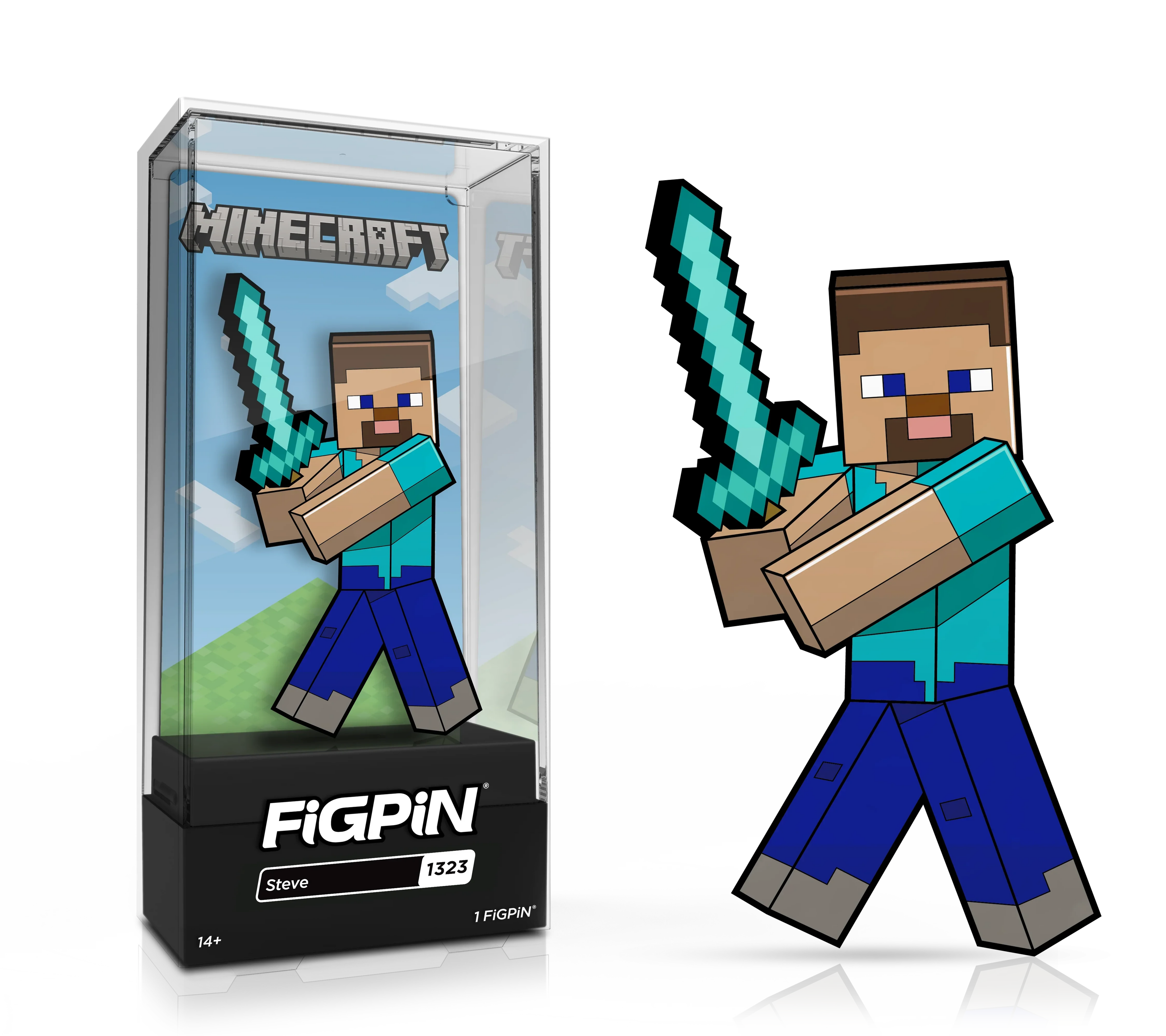 FiGPiN Classic: Minecraft - Steve (1323)