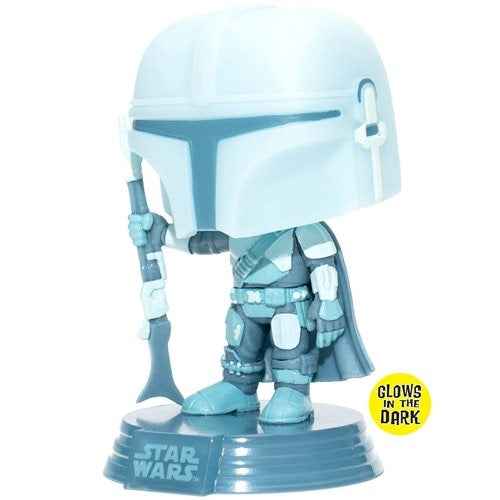 Funko POP! Star Wars: The Mandalorian Hologram GITD - Entertainment Earth Exclusive