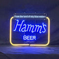 Hamm's Beer From the Land of Sky Blue Waters Neon Signs