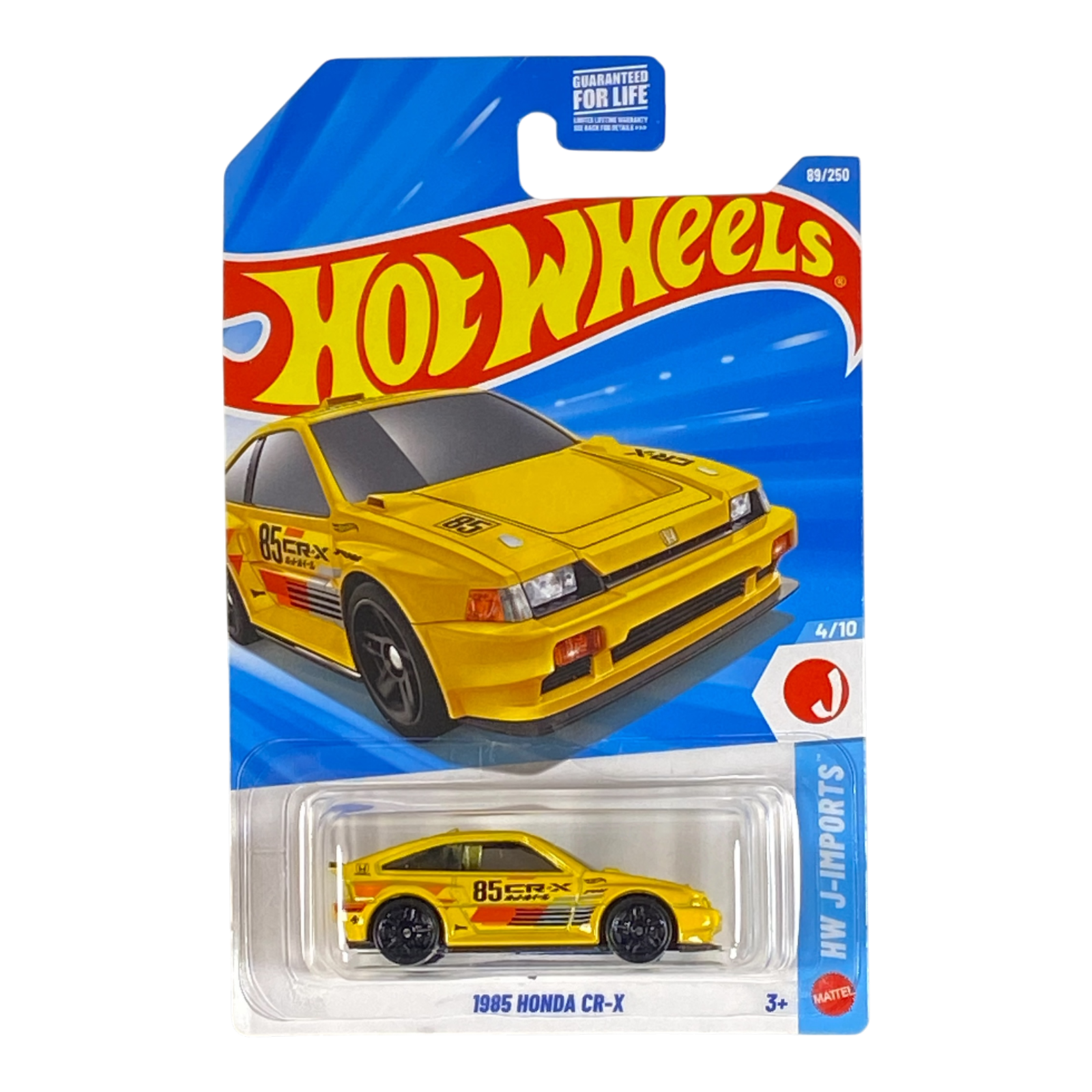 Hot Wheels 1985 Honda CR-X | J-Imports Series 4/10