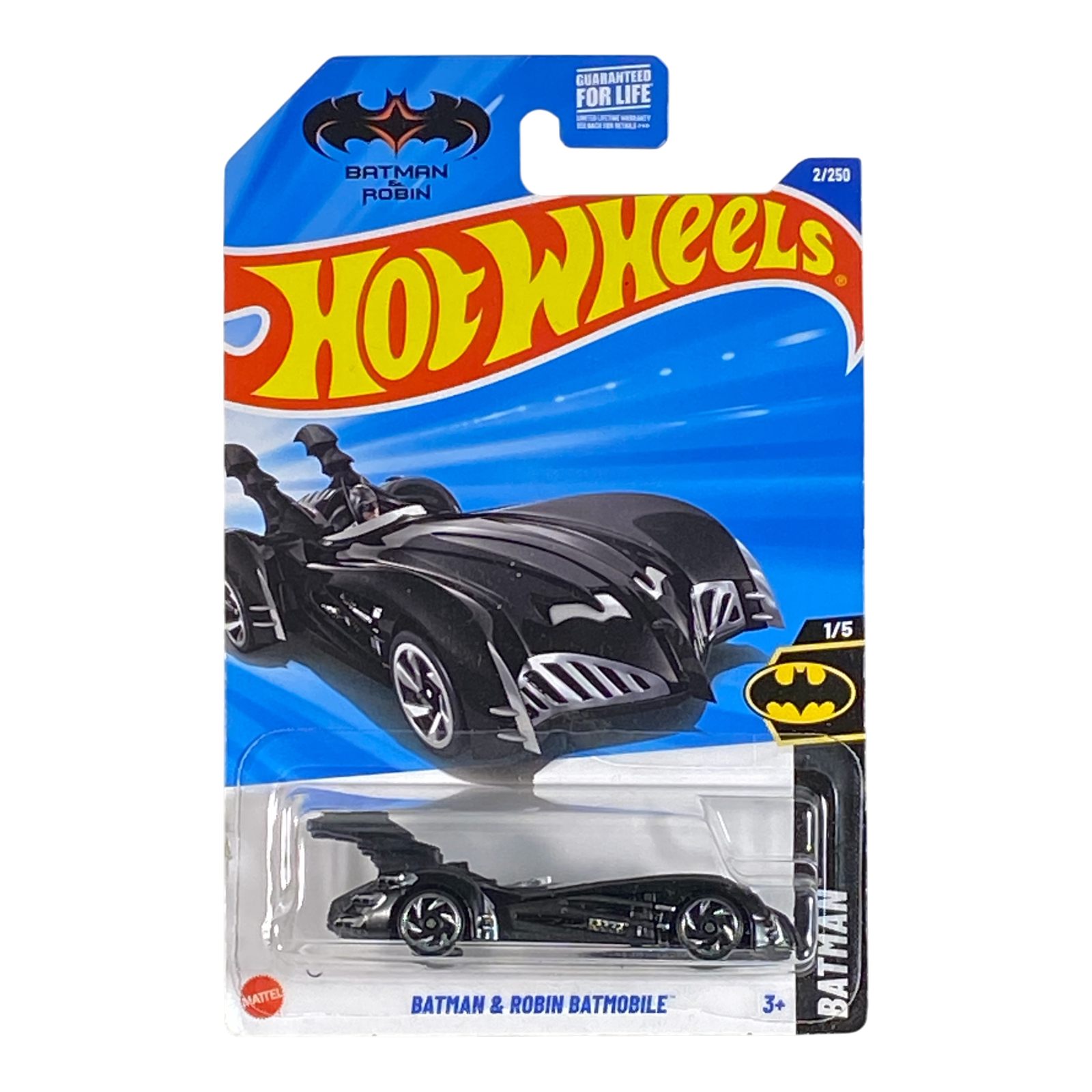 Hot Wheels Batman & Robin Batmobile | Batman Series 1/5