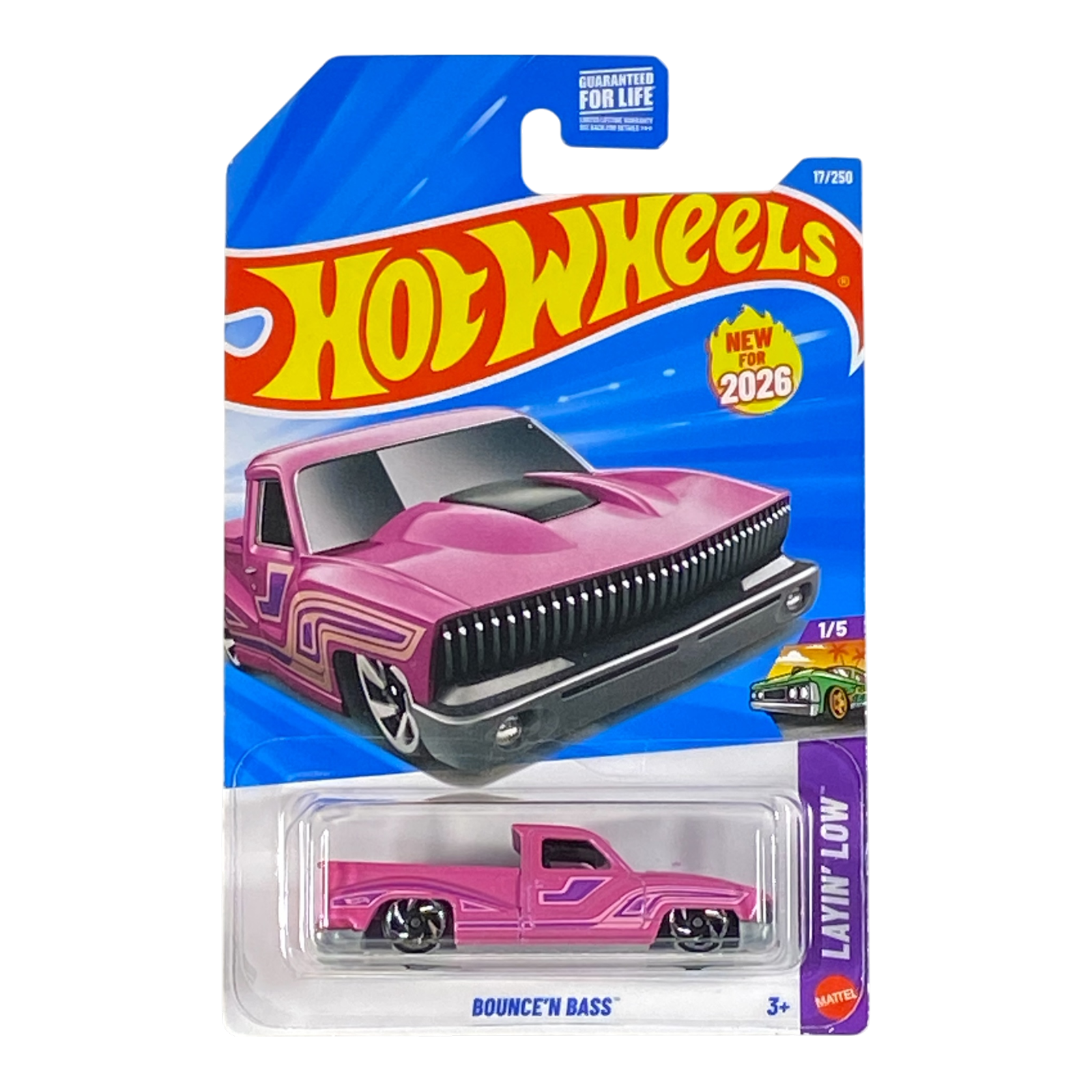 Hot Wheels Bounce'n Bass - Layin' Low Series 1/5