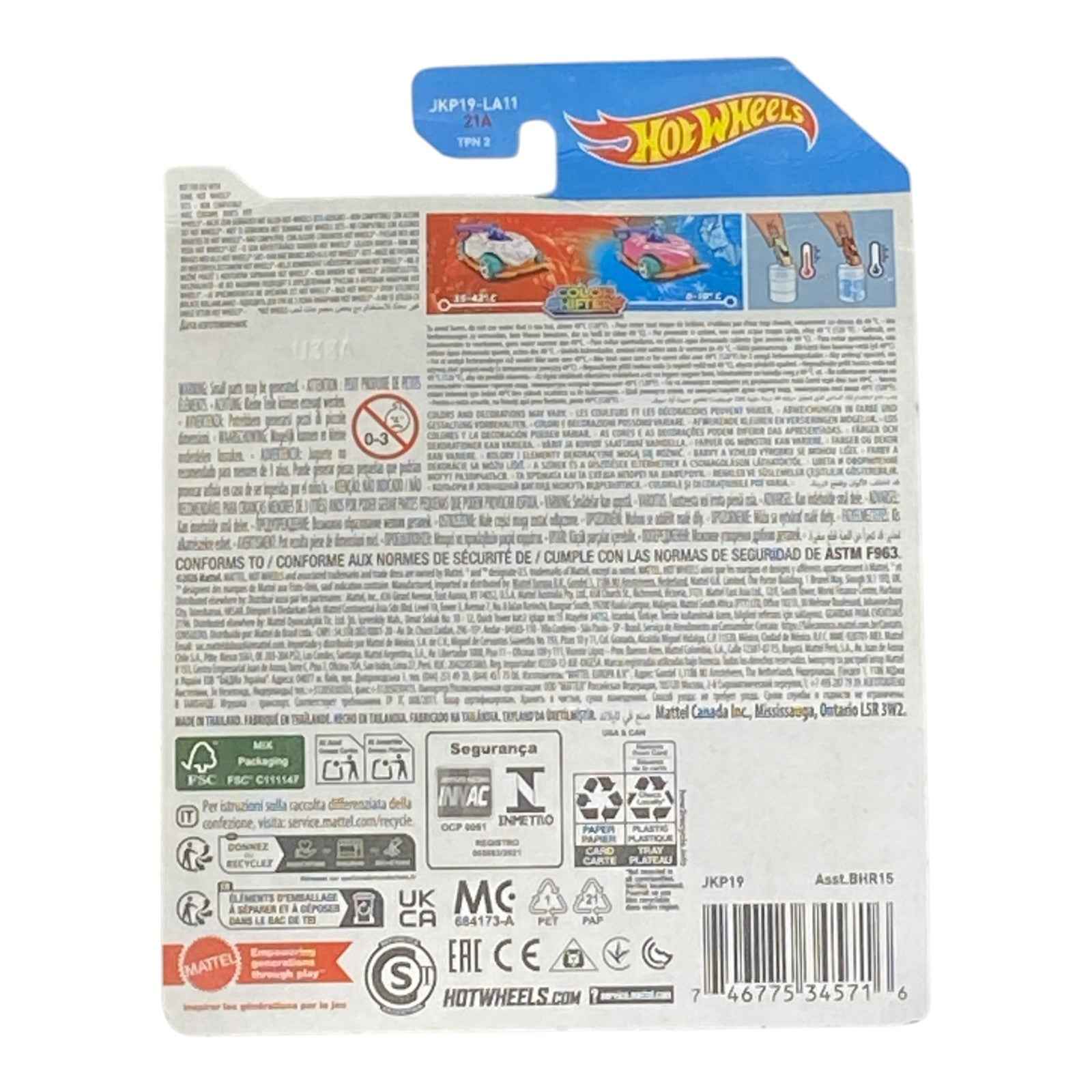 Hot Wheels Donut Drifter / Beignet De Derapage - Color Shifters Series (Packaging Damage)