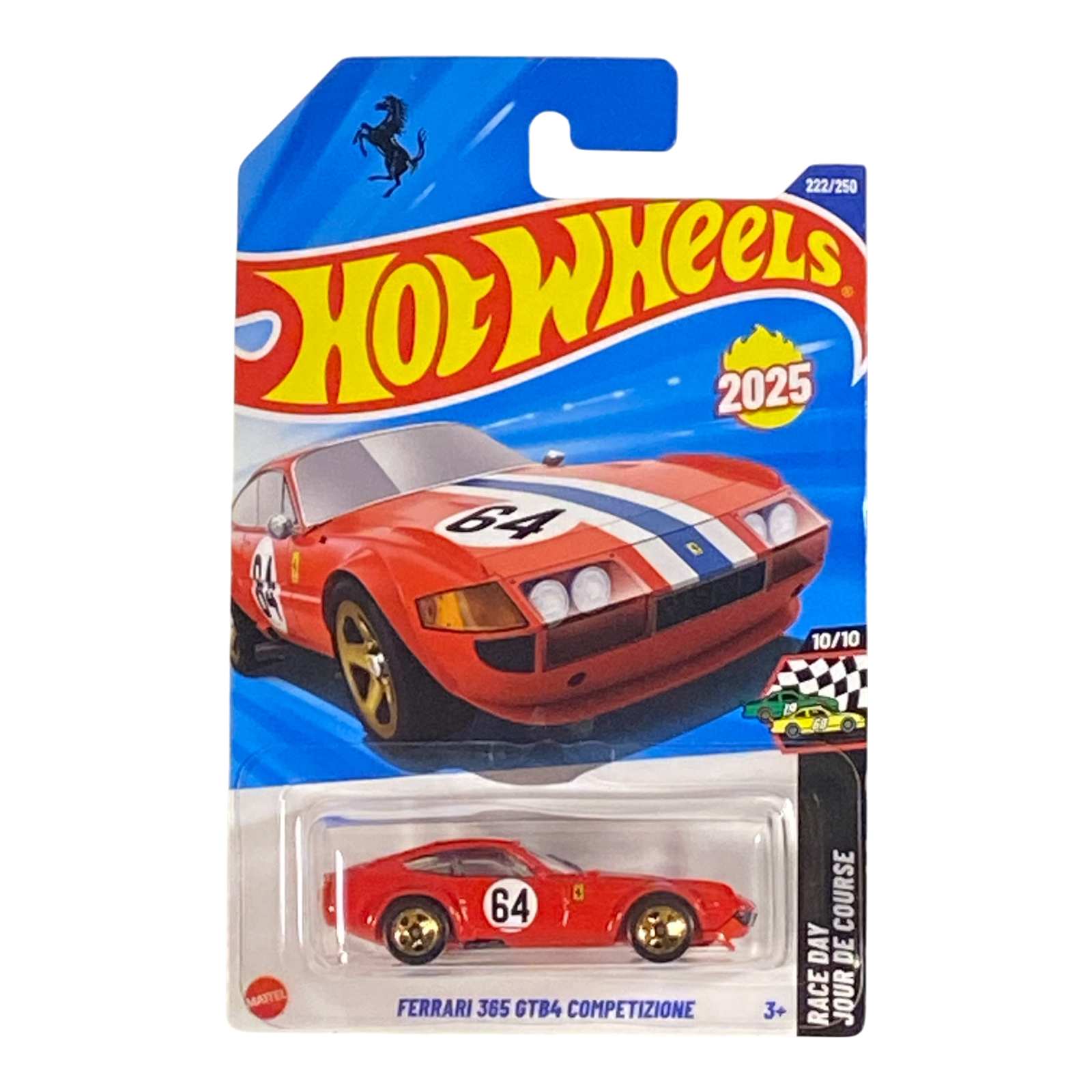 Hot Wheels Ferrari 365 GTB4 Competizione - Race Day / Jour De Course Series 10/10