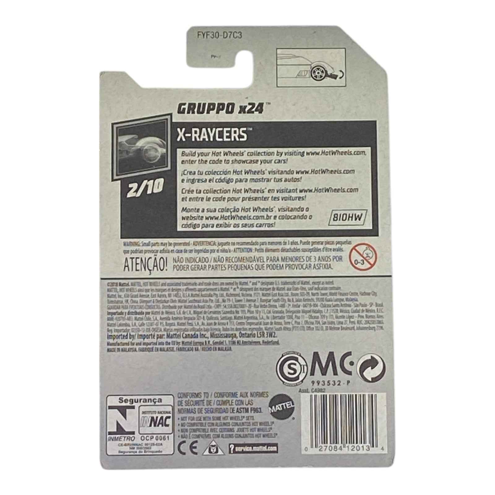 Hot Wheels Gruppo x24 - X-Raycers Series 2/10