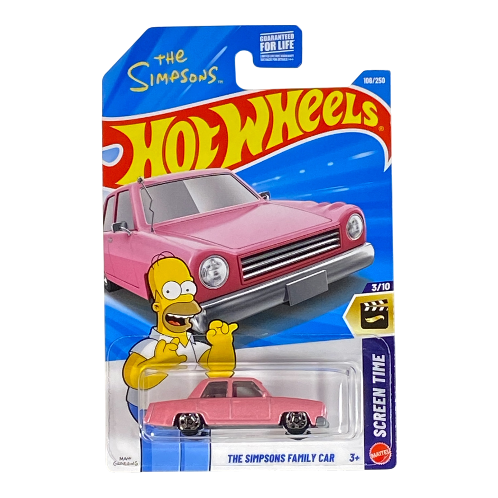 Hot Wheels The Simpsons Family Car - Screen Time Series 3/10