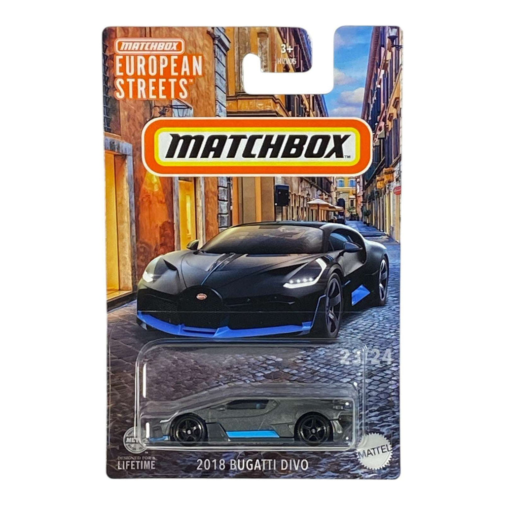 Matchbox 2018 Bugatti Divo European Streets