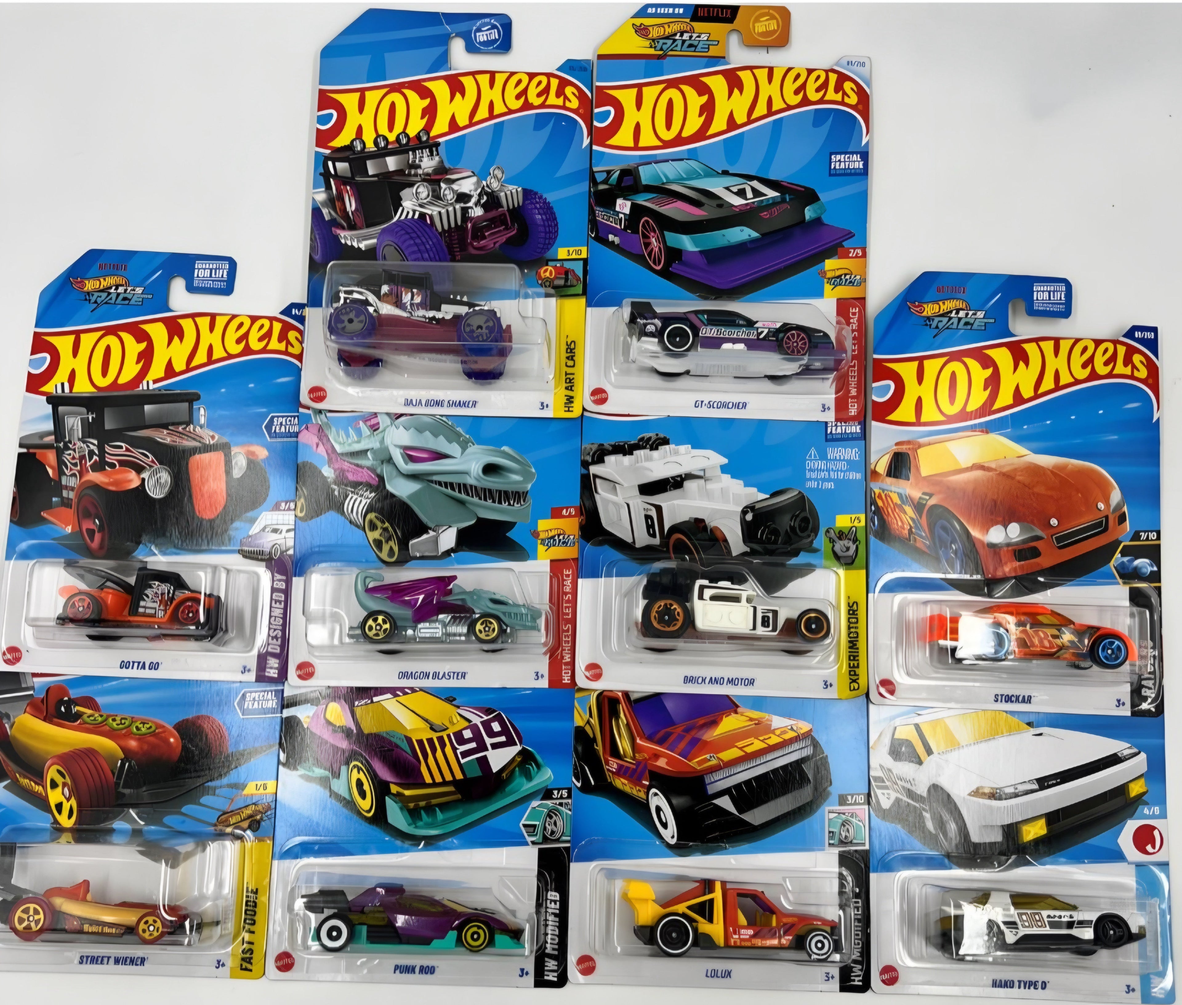 Hot Wheels Fantasy Cars Bundle