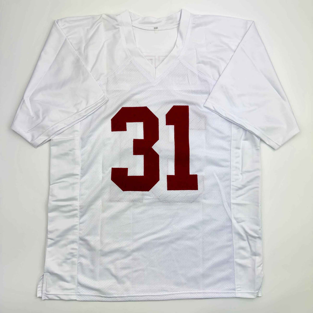 Autographed/Signed Will Anderson "Terminator" Alabama White College Football Jersey Beckett BAS COA