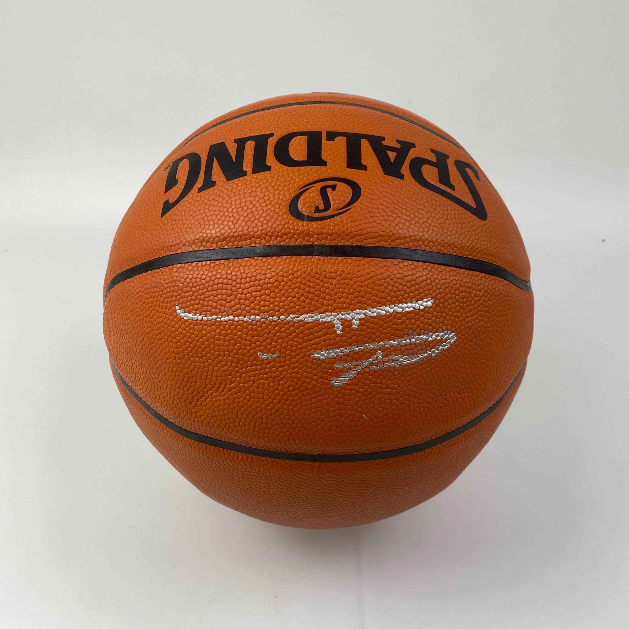 Autographed/Signed Tyler Herro Miami Heat Spalding Full Size F/S Basketball JSA COA