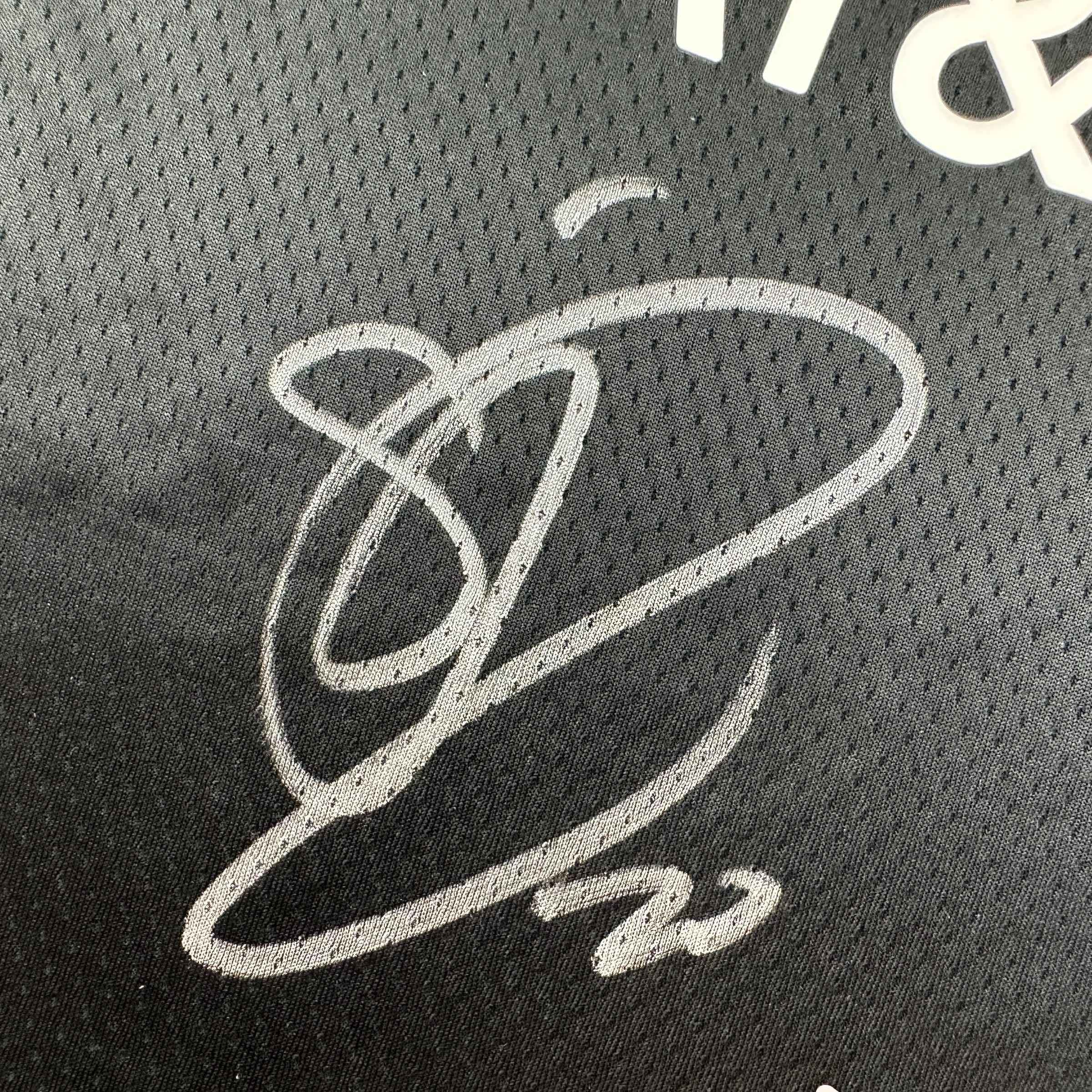 Autographed/Signed Sabrina Ionescu New York Liberty Black Swingman Basketball Jersey Fanatics COA