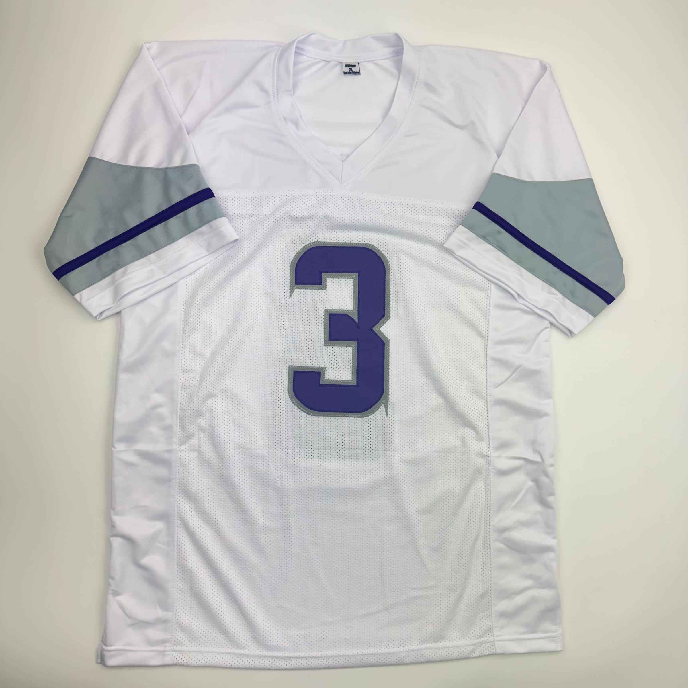 Autographed/Signed Jordan Addison Minnesota White Alternate Football Jersey JSA COA