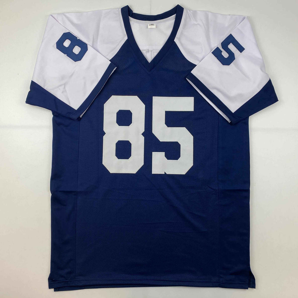 Autographed/Signed Noah Brown Dallas Thanksgiving Day Football Jersey JSA COA