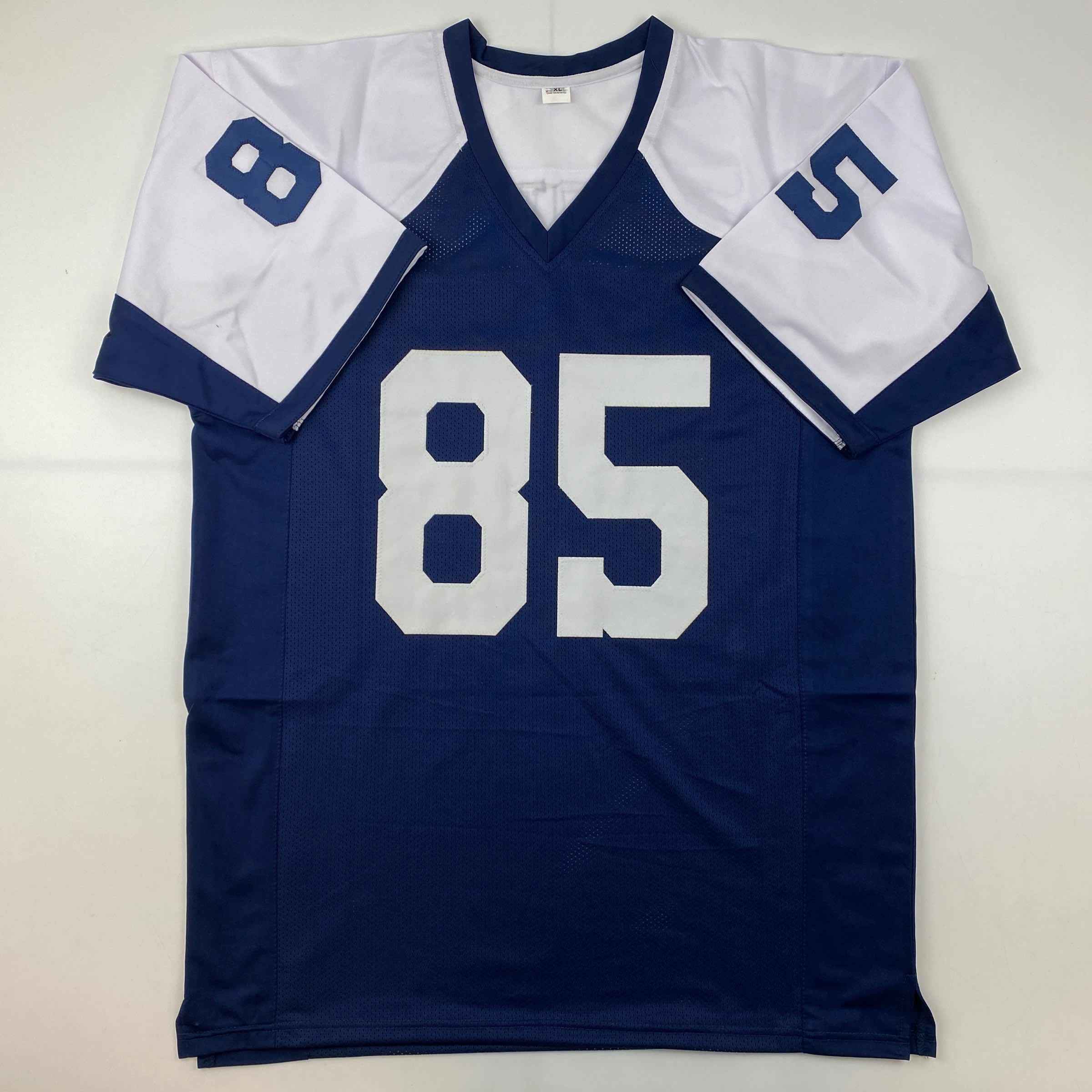 Autographed/Signed Noah Brown Dallas Thanksgiving Day Football Jersey JSA COA