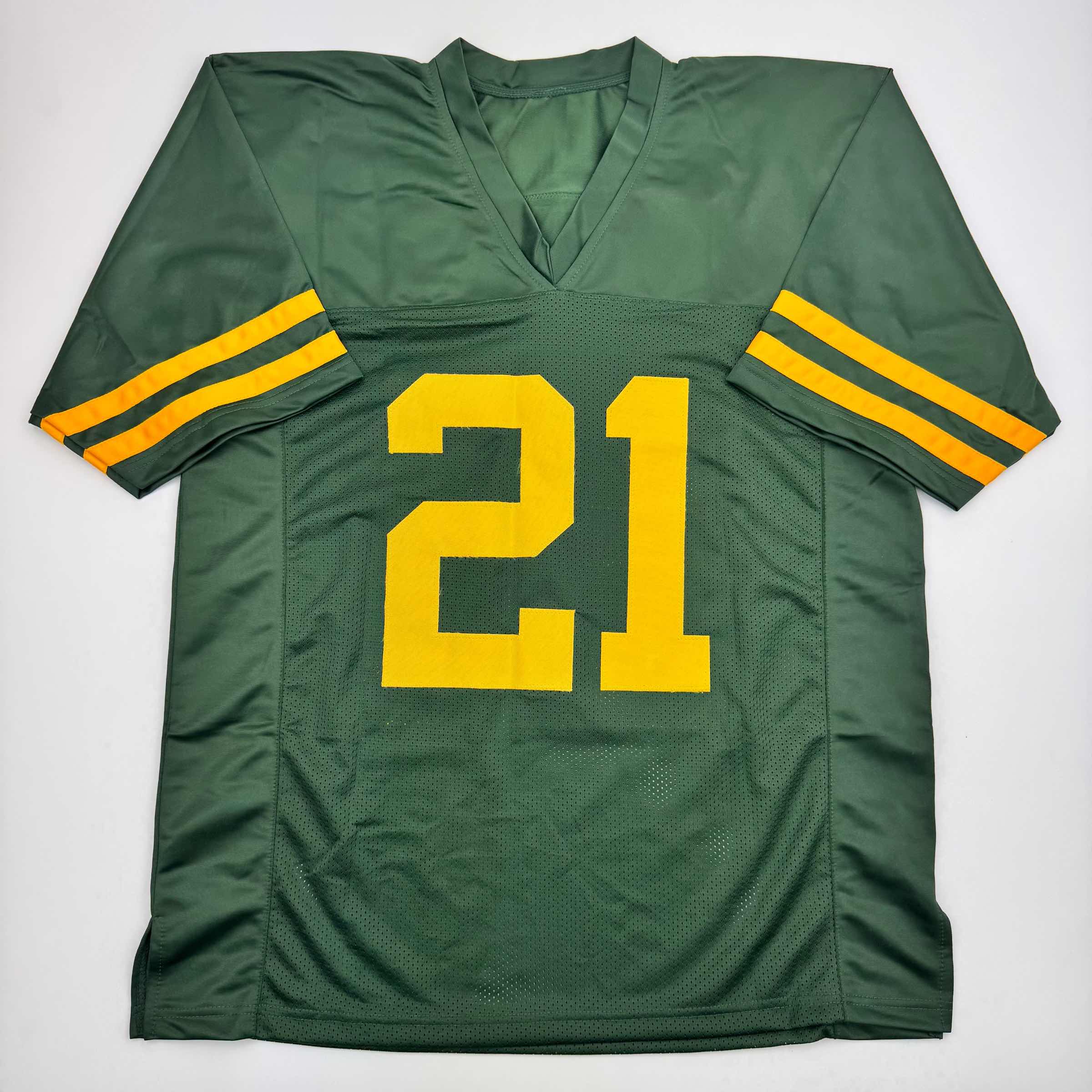 Autographed/Signed Eric Stokes Green Bay Color Rush Football Jersey JSA COA