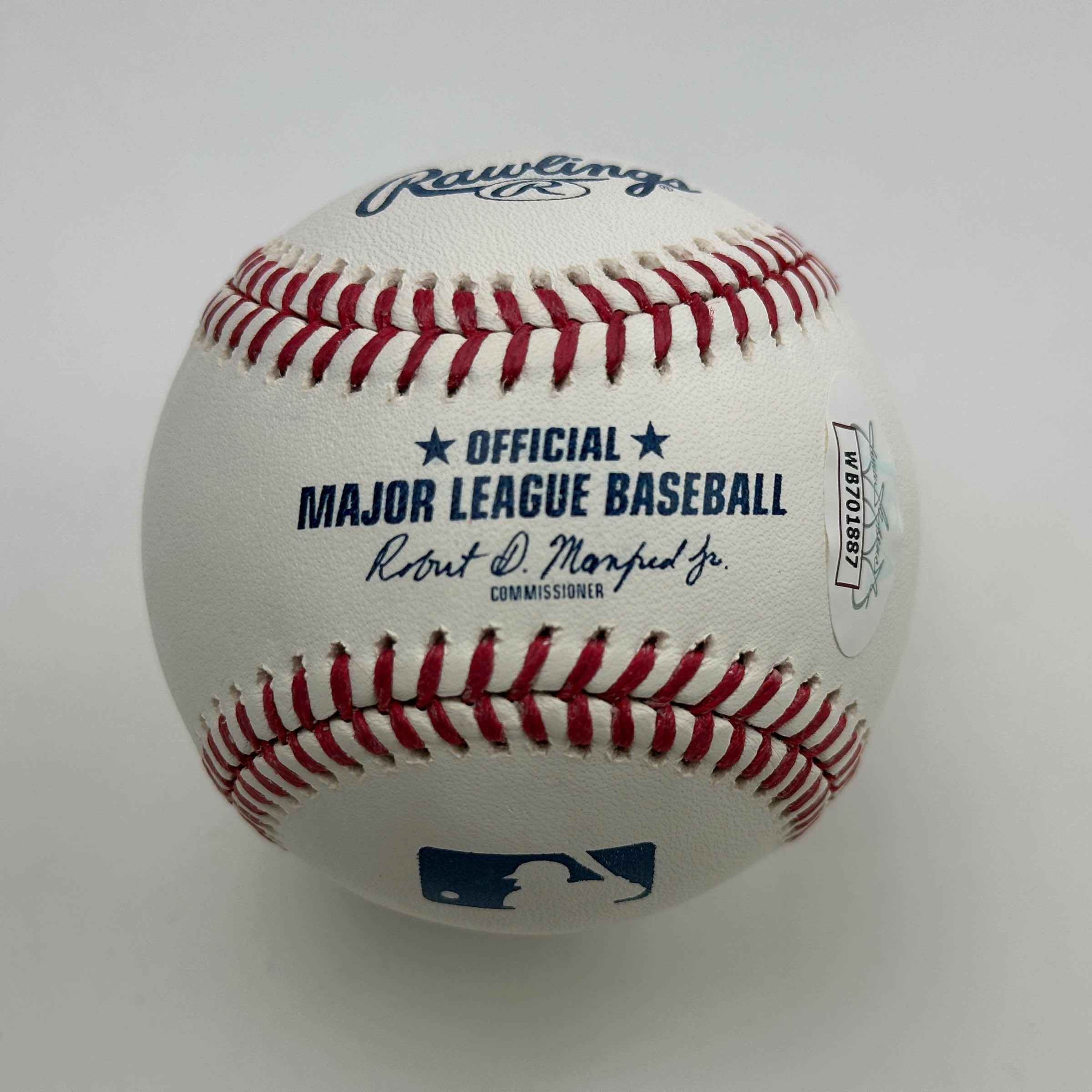 Autographed/Signed Denny McLain 31-6, 1968 Rawlings Official Major League Baseball ROML JSA COA