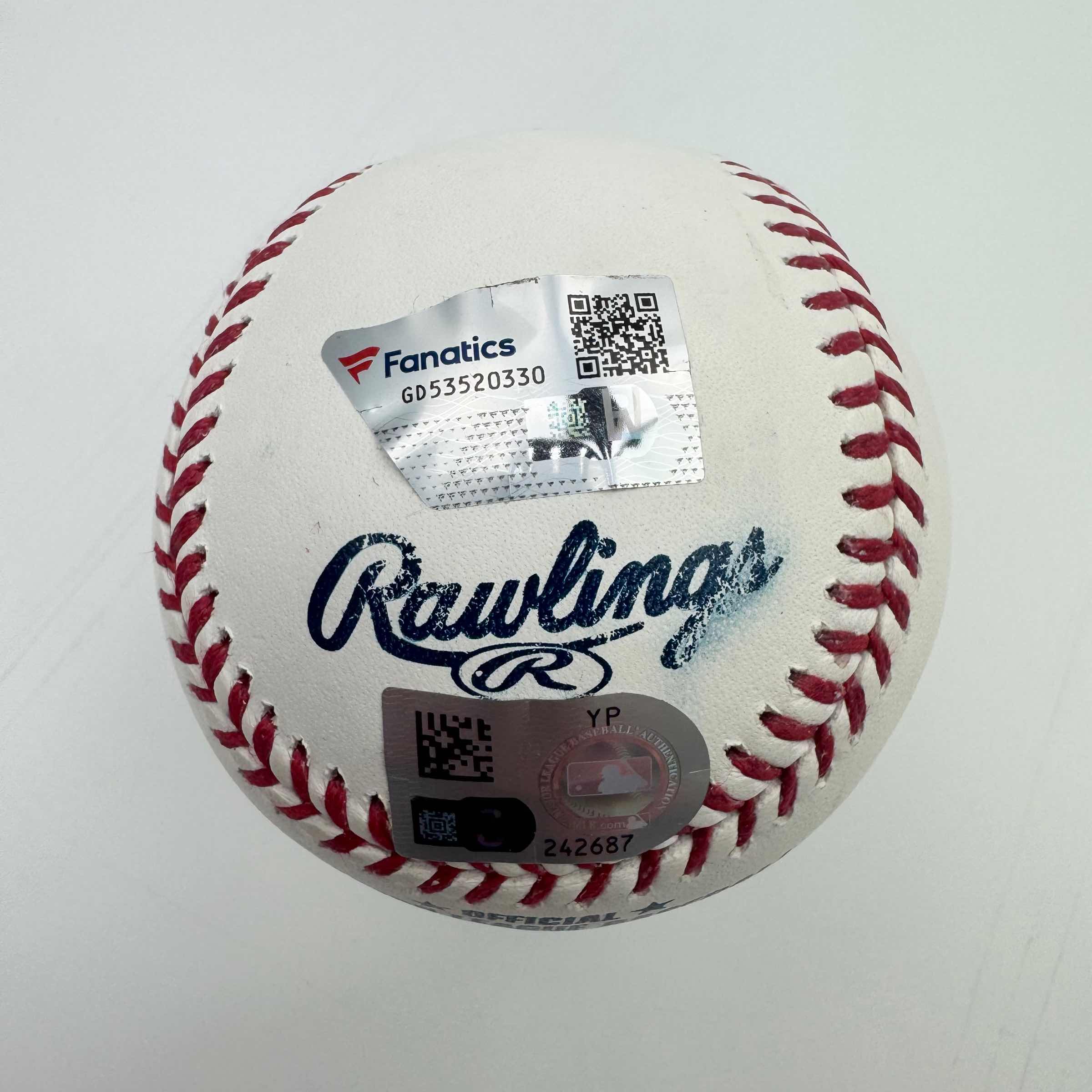 Autographed/Signed Mike Piazza "Together We Stand" Rawlings Official Major League ROML Baseball Fanatics COA