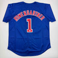 Autographed/Signed Thomas Ian Nicholas Rookie Of The Year Chicago Blue Baseball Jersey Beckett BAS COA