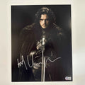 Autographed/Signed Kit Harington Jon Snow Game of Thrones Longclaw 11x14 Photo Beckett BAS COA #2