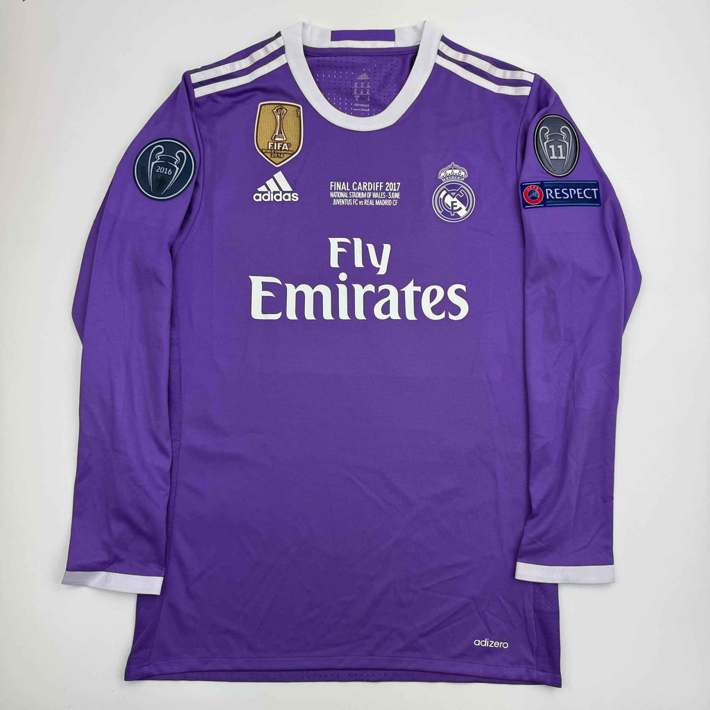 Autographed/Signed Cristiano Ronaldo Real Madrid Purple Soccer Jersey Beckett BAS COA