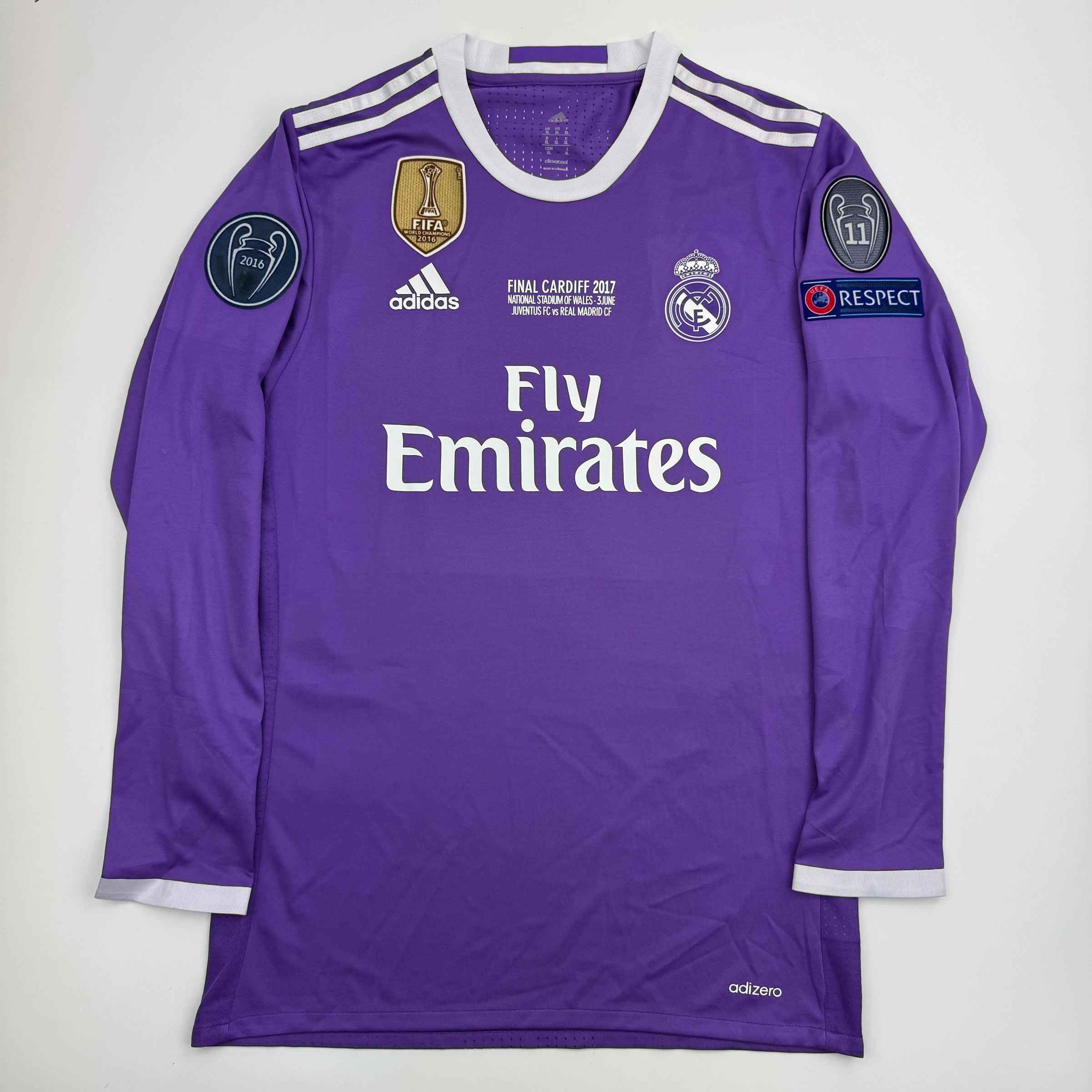 Autographed/Signed Cristiano Ronaldo Real Madrid Purple Soccer Jersey Beckett BAS COA