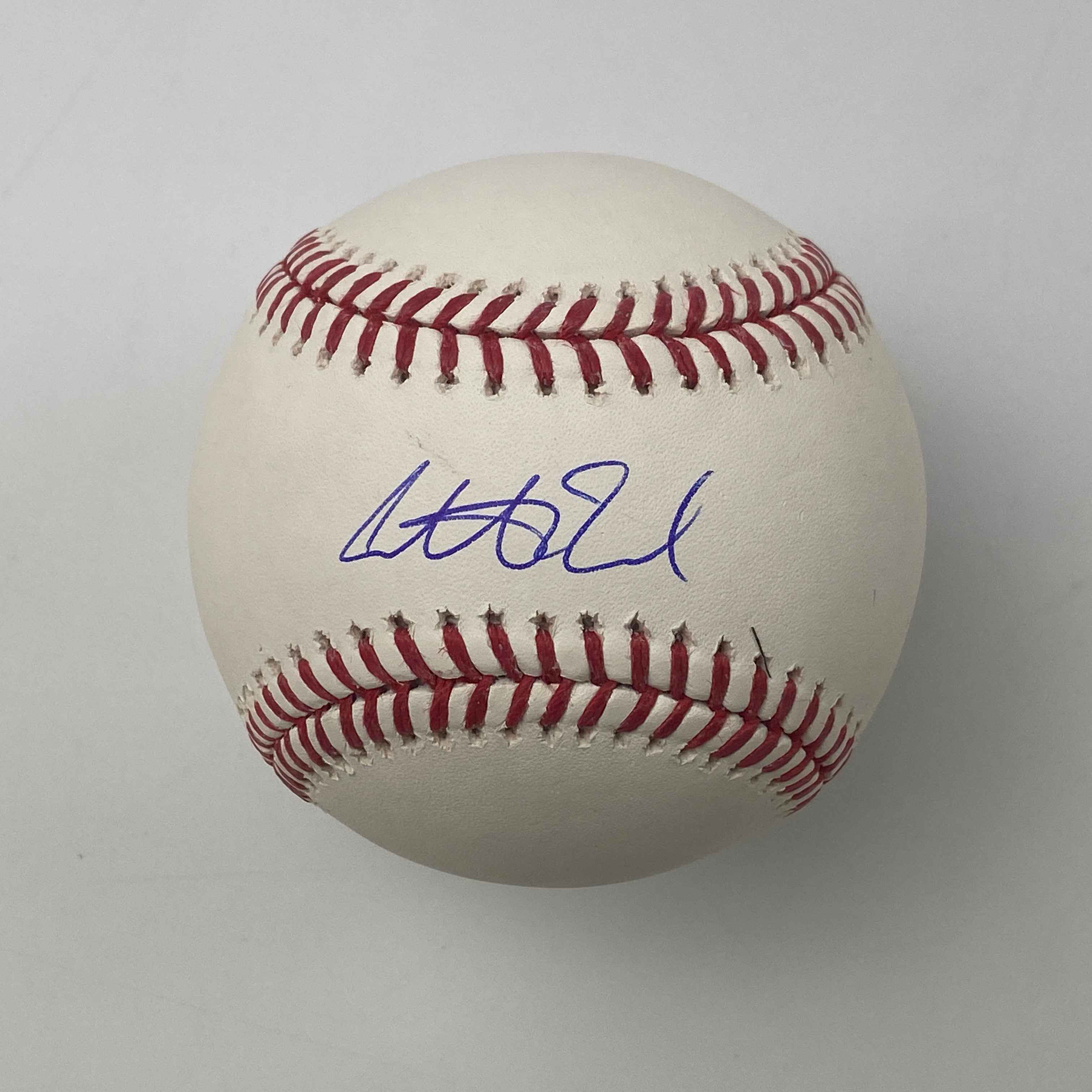 Autographed/Signed Anthony Rendon Rawlings Official Major League Baseball ROML Fanatics COA Auto