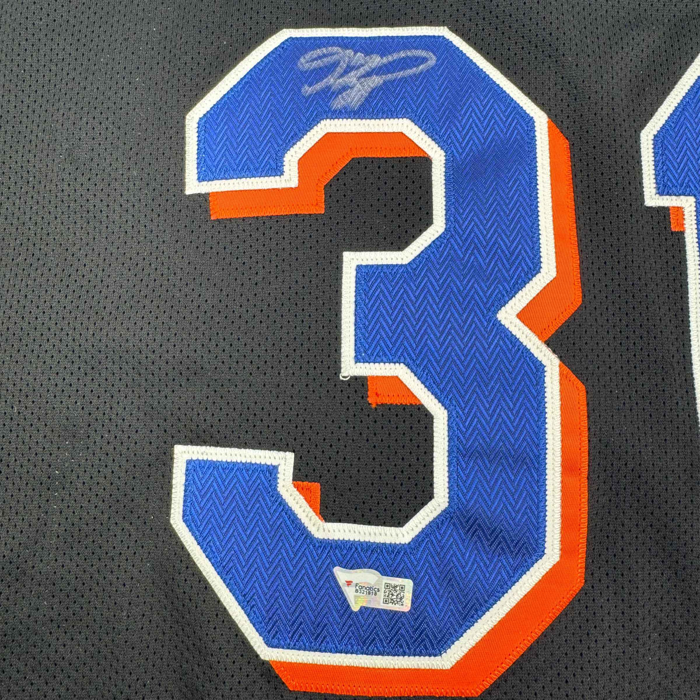 Autographed/Signed Mike Piazza New York Mets Black Mitchell & Ness Authentic Baseball Jersey Fanatics COA