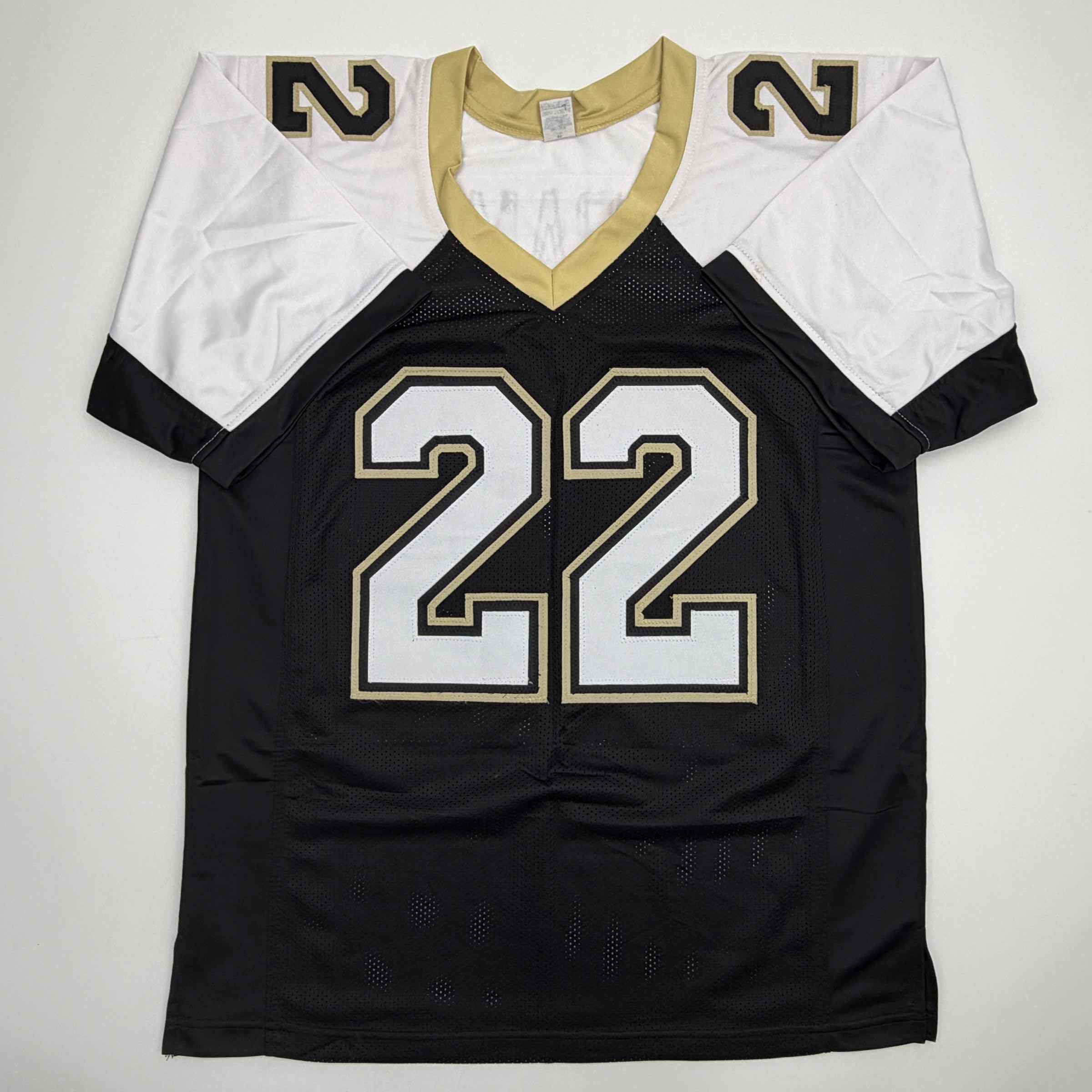 Autographed/Signed Mark Ingram II New Orleans Black Alternate Football Jersey JSA COA