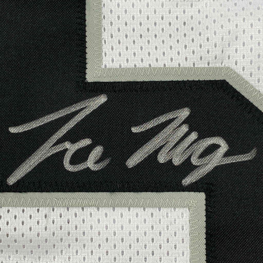 Autographed/Signed Trevon Moehrig Las Vegas Oakland White Football Jersey JSA COA