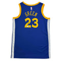 Autographed/Signed Draymond Green Golden State Blue Basketball Jersey Beckett BAS COA