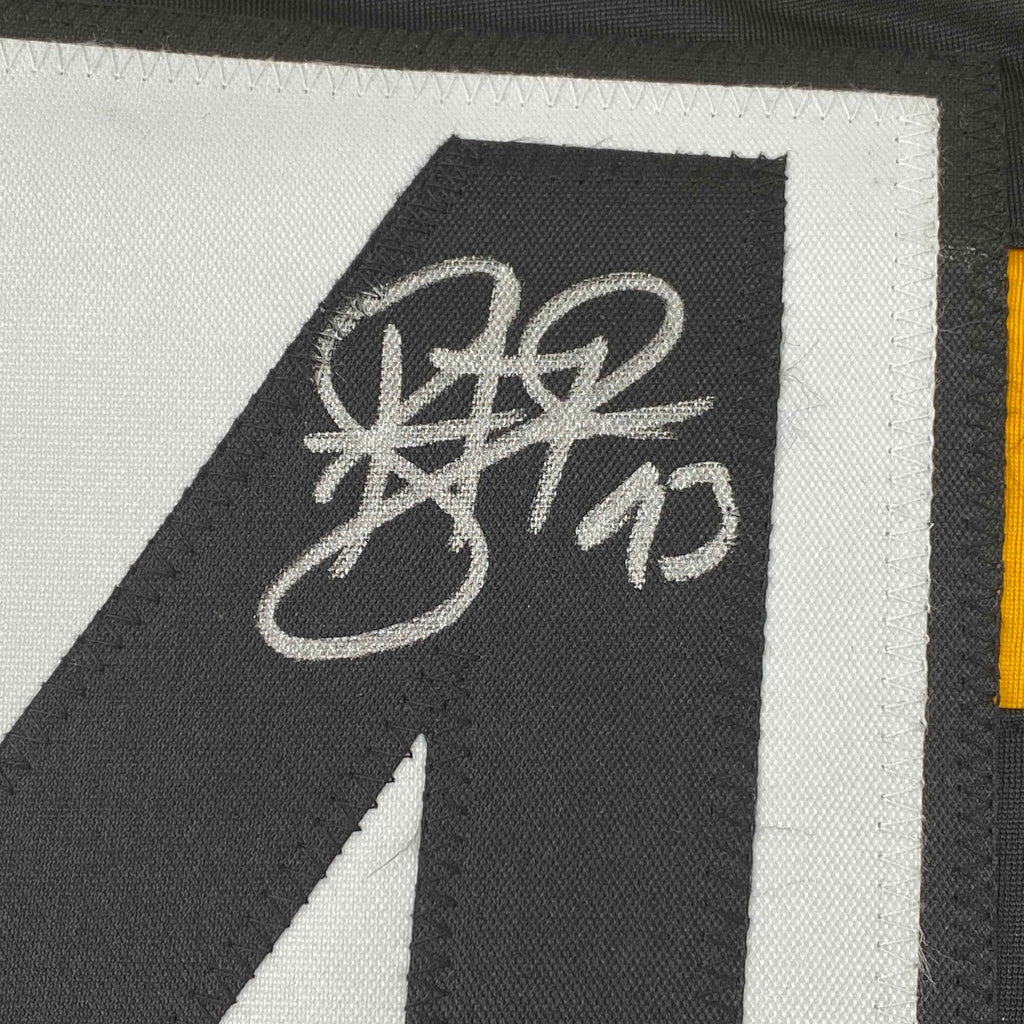 Autographed/Signed Troy Polamalu Pittsburgh Bumble Bee Football Jersey Beckett BAS COA