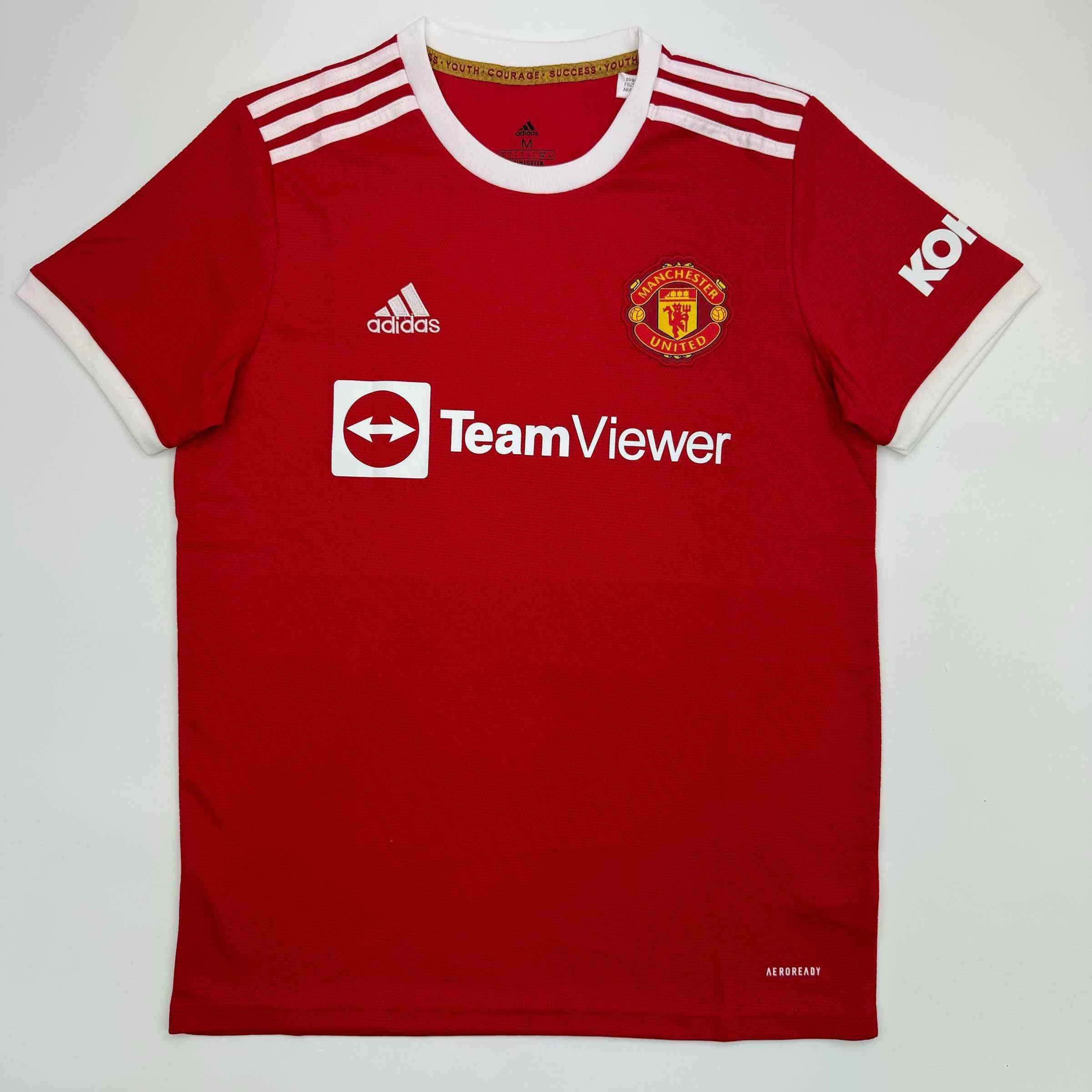 Autographed/Signed Harry Maguire Manchester United Red Soccer Jersey Beckett BAS COA