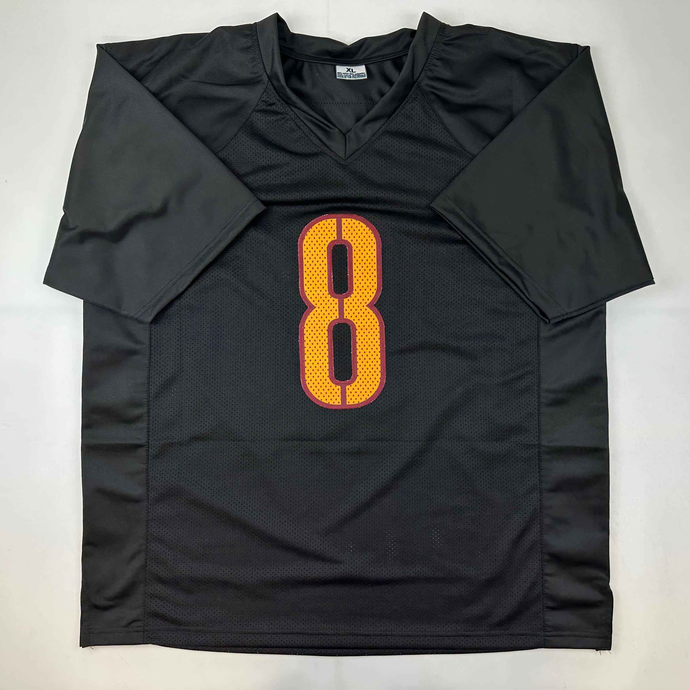 Autographed/Signed Brian Robinson Jr. Washington Black Football Jersey PSA/DNA COA