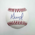Autographed/Signed Jose Altuve Rawlings Official Major League Baseball ROML Tristar COA
