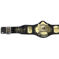 Autographed/Signed Hulk Hogan Inscribed "Brother" WWE World Heavy Weight Champion Black Replica Wrestling Belt JSA COA