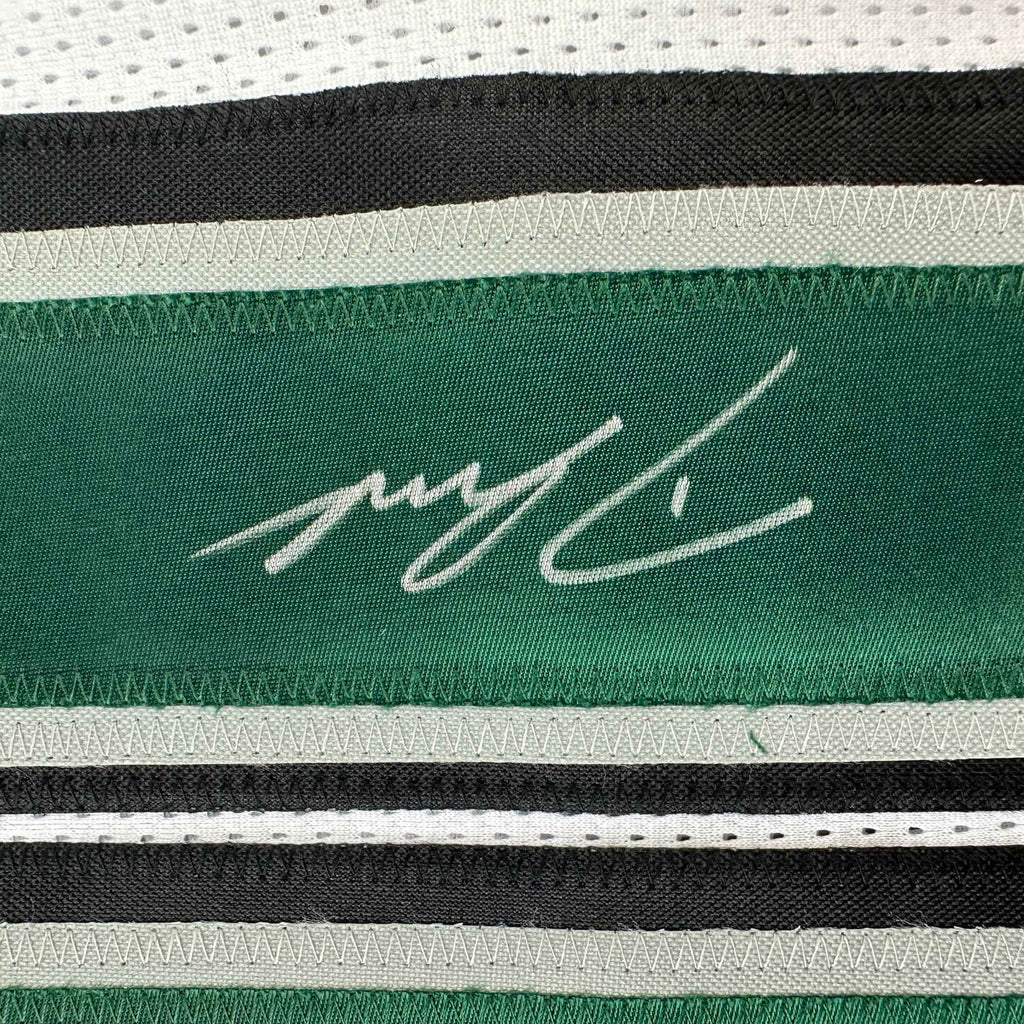 Autographed/Signed D'Andre Swift Philadelphia White Football Jersey JSA COA