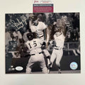 Autographed/Signed Sparky Lyle New York Yankees 8x10 Baseball Photo JSA COA