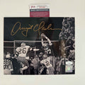 Autographed/Signed Dwight Clark San Francisco 49ers 8x10 Football Photo JSA COA #2