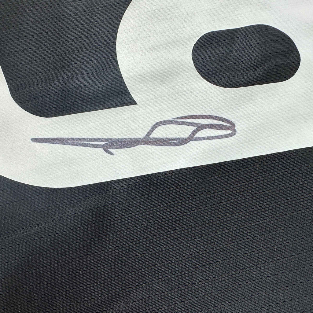 Autographed/Signed Karim Benzema Real Madrid 2016-17 Black Soccer Jersey Beckett BAS COA