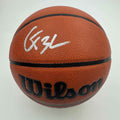 Autographed/Signed Cooper Flagg Dallas Mavericks Full Size Wilson Basketball JSA COA