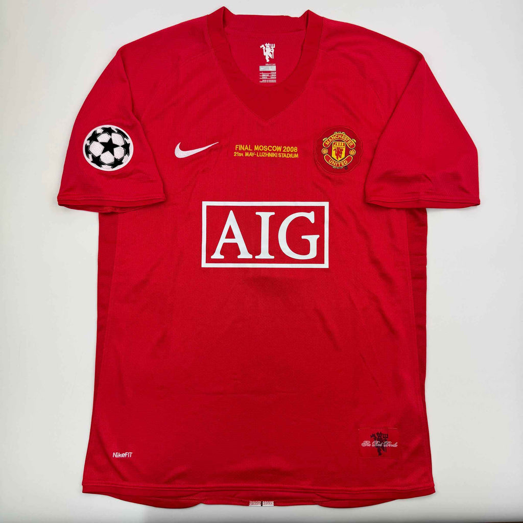 Autographed/Signed Cristiano Ronaldo Manchester United Red Soccer Jersey Beckett BAS COA