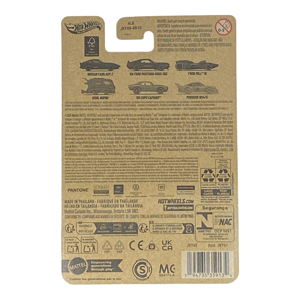 Hot Wheels Kool Kombi - Silver Series 4/6 Pantone 021