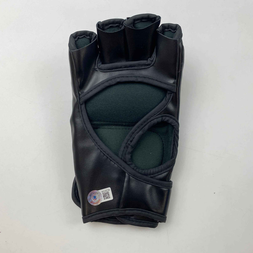 Autographed/Signed Stipe Miocic UFC MMA Black Fighting Glove Beckett BAS COA