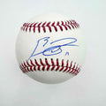 Autographed/Signed Rafael Devers Rawlings Official Major League ROML Baseball JSA COA