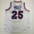 Autographed/Signed Mark Price Cleveland White Basketball Jersey Beckett BAS COA
